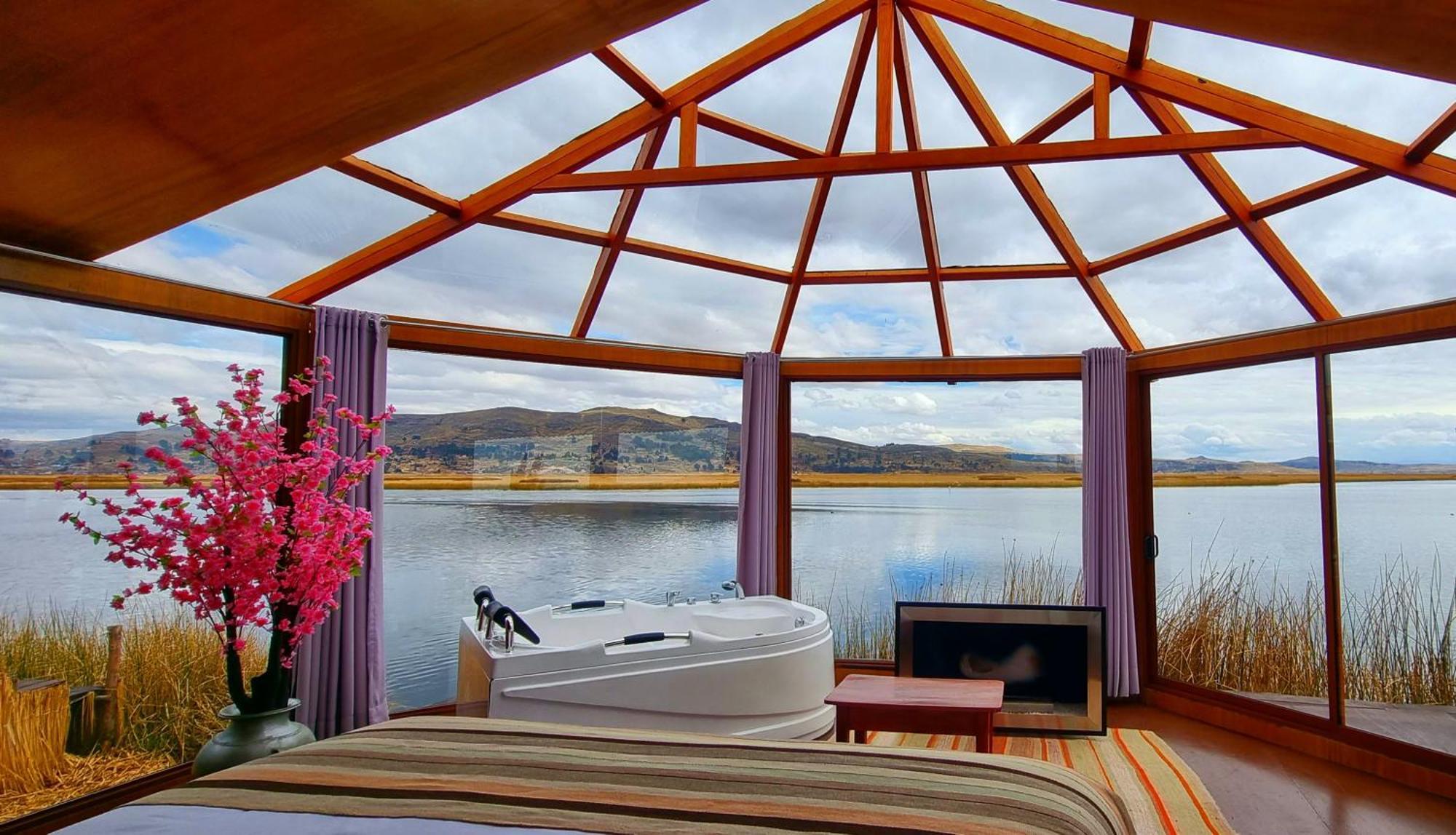 Kay Pacha Lodge Lago Titicaca All Inclusive Puno Zimmer foto